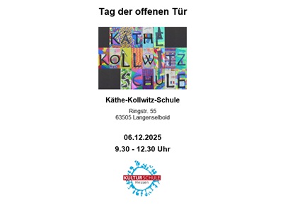 Der TdoT der KKS - 06.12.2025 (9.30 - 12.30 Uhr)