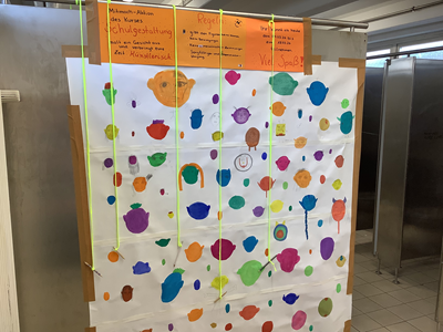 Kreative Mitmach-Aktion auf den Schultoiletten